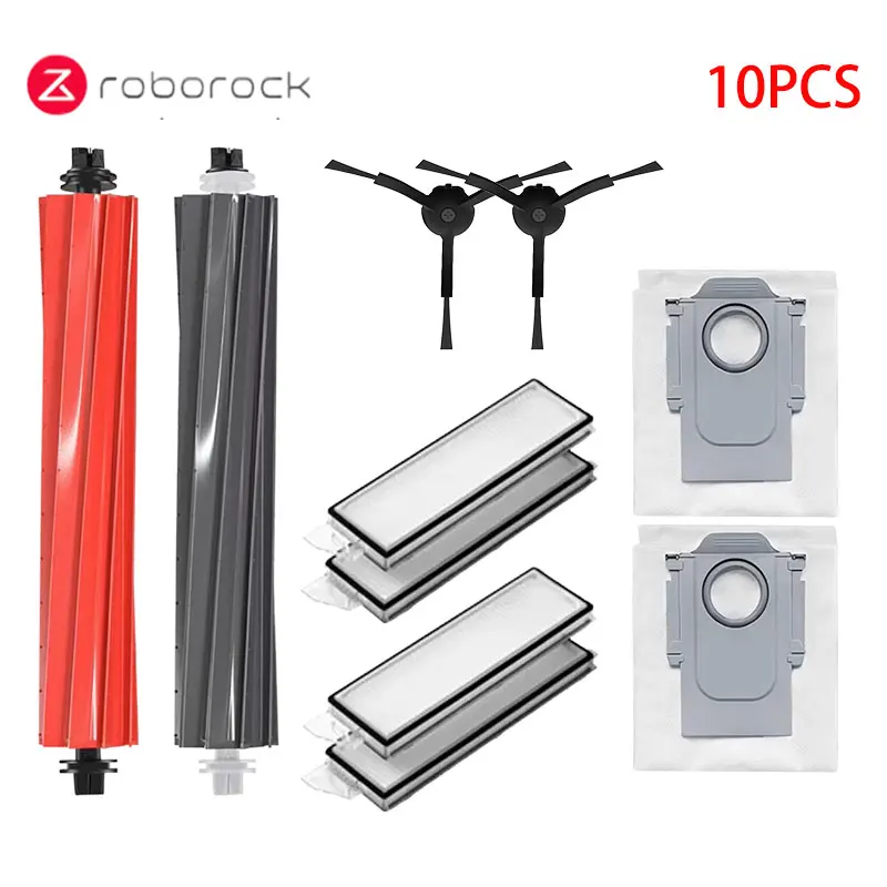 Roborock S8 MaxV Ultra Accessoires Robotstofzuiger Hoofdzijborstel Hepa Filter Mop Stofzakken Reserveonderdelen