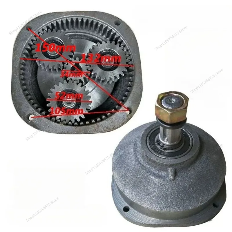 For DC Series‑Wound Motor Gearbox Assembly, Electric Tricycle Motor Head Transmission Spare‑Part