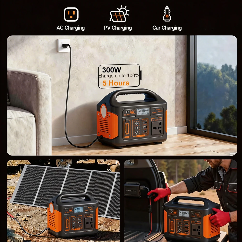 500W Portable Power Station 6
