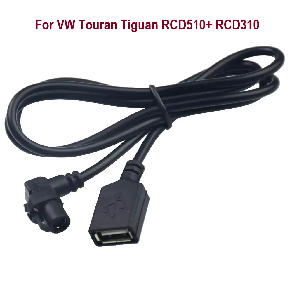Автомобильный Aux Usb-кабель подходит для VW Touran Tiguan RCD510 + RCD310 Aux аудиокабель 4-контактный адаптер для замены компакт-дисков