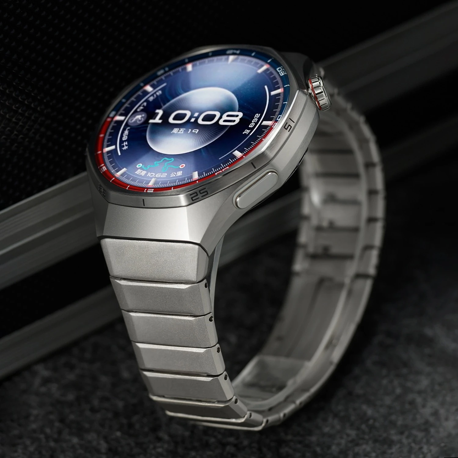 Original No Gaps Titanium Strap For Huawei Watch GT6 Pro Metal Quick Button Disassembly Metal Bracelet for Huawei Watch GT6Pro - Image 3