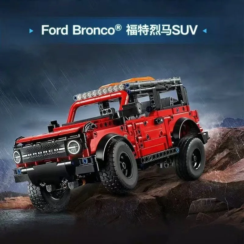 

Новинка 2026: Конструктор «Механическая трансмиссия» (943 детали), модель внедорожника 42213, игрушка для детей, подарок на День рождения и Рождество