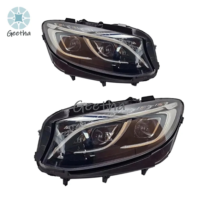 For High Quality YIJIANG 12V 6000K 4000 Lm LED Headlights for Mercedes-Benz C-Class (C217) S-Class Coupe 36W 9006 Retrofit/Upgra