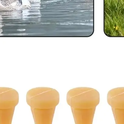 60Pcs Rubber Chicken Plucker Finger Poultry Feather Remover Tool For Duck Goose Plucking Machine Accessories Farm Livestock Supp