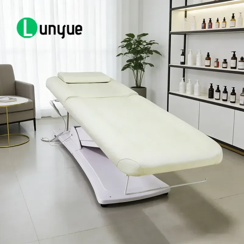Ergonomic Beauty Bed for Eyelash Custom Lash Studio Furniture Comfortable Treatment Table for Spa Clinic Professional