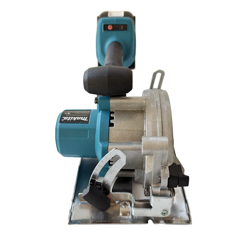 Makita 5in Brushless Motor Cordless Electric Circular Saw Rechargeable Handheld Wood Stone Adjustable Circular Cutter Saw view 5