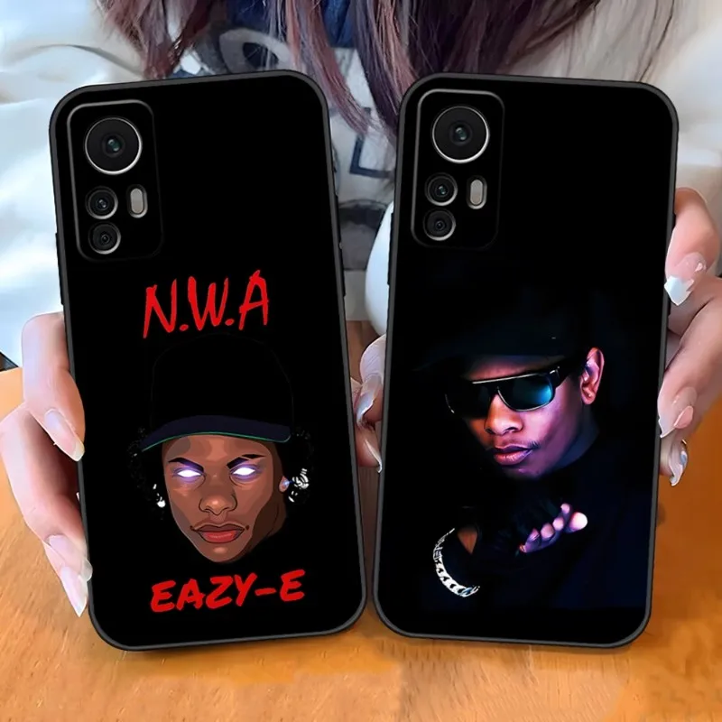 Eazy E NWA Legendary Rapper Phone Case For Redmi 9 10 9T 9A 8 Note 12 11 10S 9S 11S Pro Plus POCO X5 Pro X3 Nfc Luxury Cover