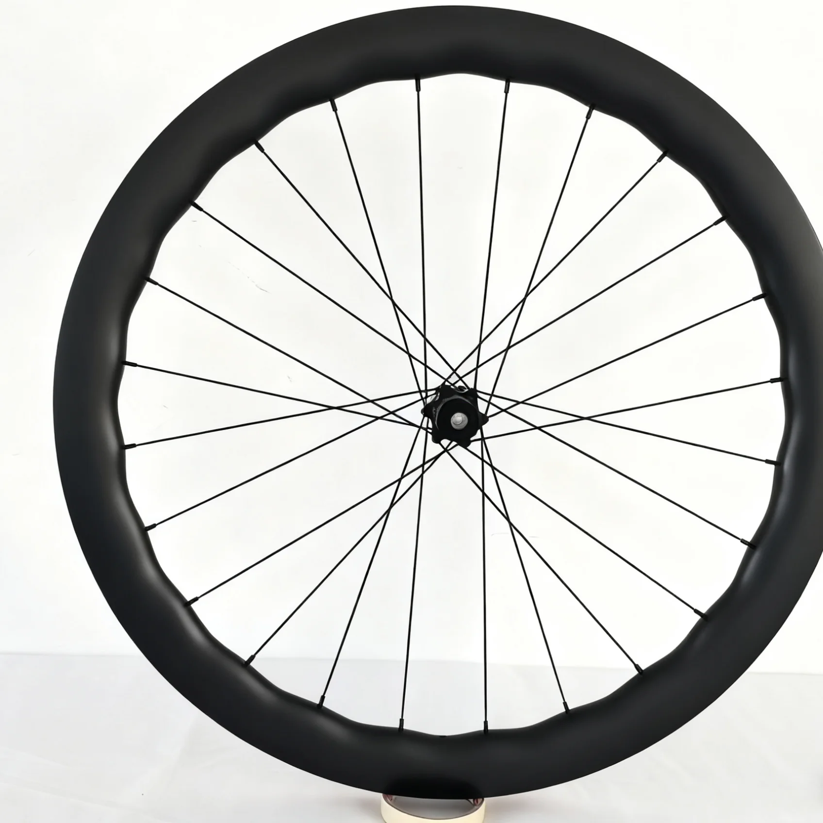 AliExpress 700C carbon wheelset road bike Ratcher 36T hub 50mm tubeless rims UD Wave Carbon Disc Brake Bicycle Wheels