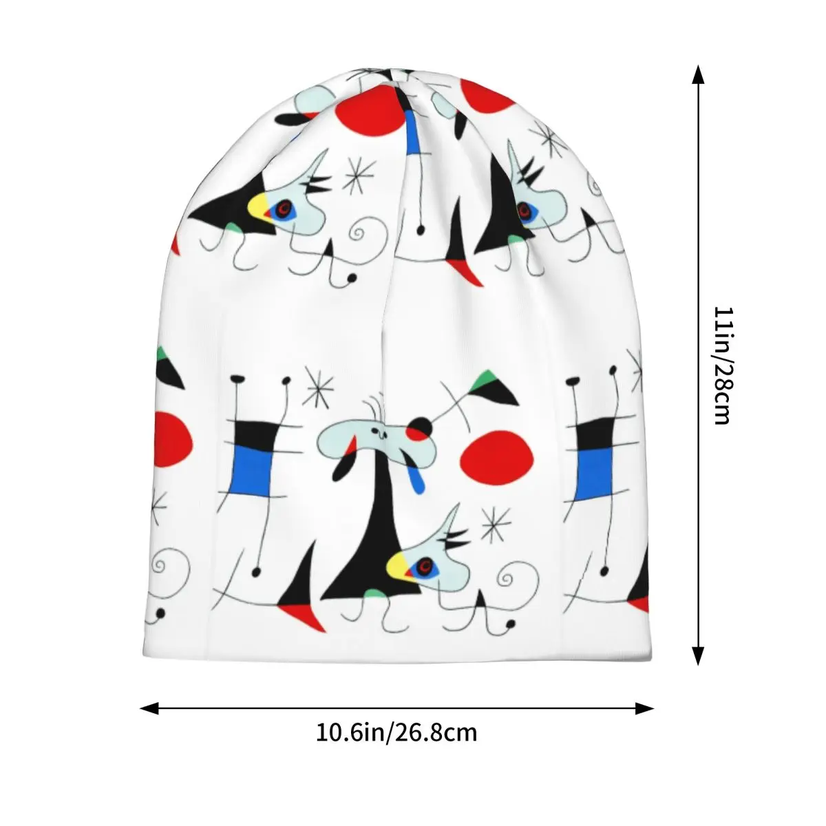 Joan Miro Abstract Surrealism Skullies Beanies Hats Warm Autumn Winter Outdoor Cap Knitted Bonnet Caps for Men Women Adult