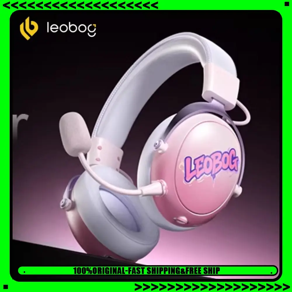 

LEOBOG AX5 E-sports FPS Headphones Wireless Bluetooth Тyре-C 2.4G 3.5mm Over-Ear Headphone 1500mAh Surround 7.1 Sound Effects