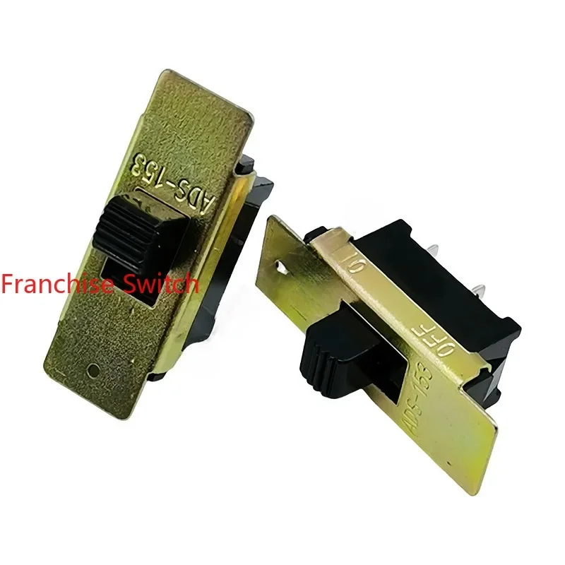 6PCS ADS-153 Toggle Switch 2Gears 2Pins 8A125V High Current