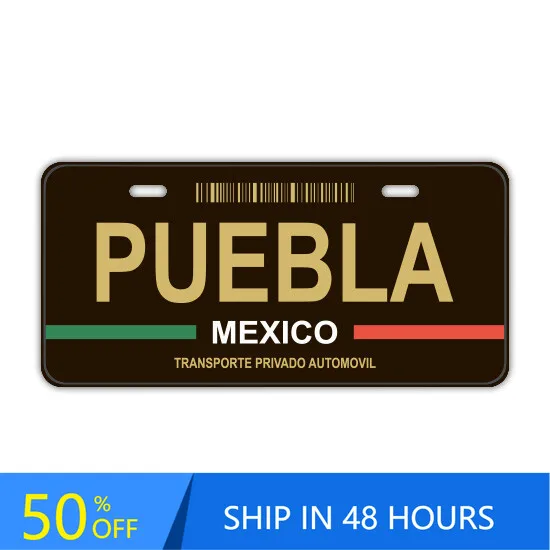 

Puebla MX Mexico Mexican Retro Window Truck Walls Bumper Waterproof Vinyl Decal Sticker Cute Unique Aesthetic Cool