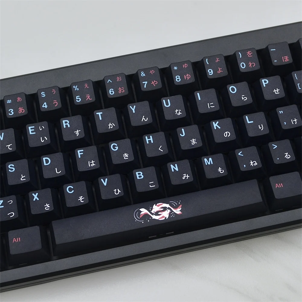 129 Keys GMK Zenpond Keycaps Cherry Profile GMK PBT Dye Sublimation Mechanical Keyboard Keycap For MX Switch With 1.75U 2U Shift