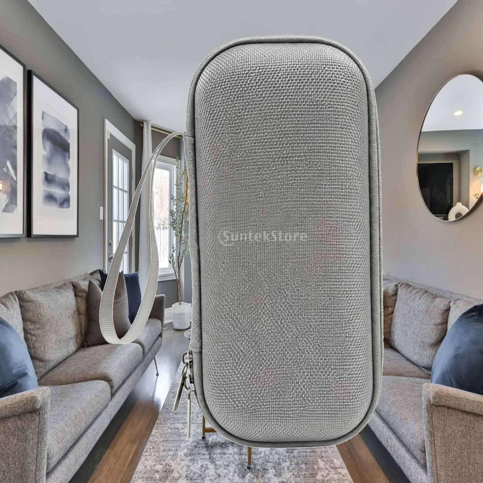 アクセサリー収納バッグ。eva製のハードケースで、メッシュポケット付き。旅行用電子機器の整理に最適。スーツケースに収納しやすいコンパクトサイズ。