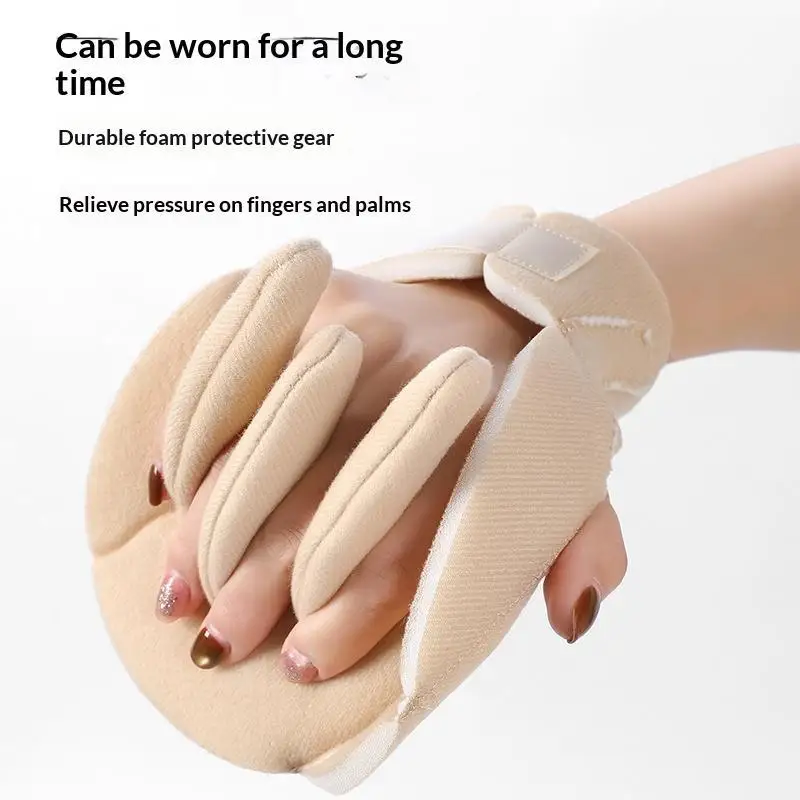 1/2PCS Model Built-in Finger Separator Hand Brace Support Orthopedic Wrist Rest Arthritis Rehabilitation Hand Pad
