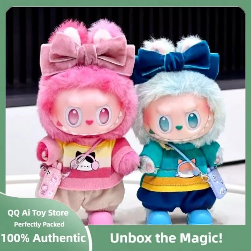 

Hot Only Clothes V1 V3 Labubu Clothes 17cm Soft Plastic Pendant Clothes 3.0 Labubu Accessories Labubu Shirt Doll Suit Toy Gift