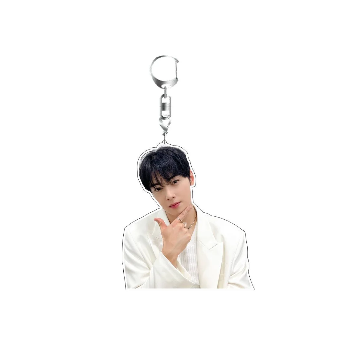 Cha EunWoo keychain Acrylic pendant gift