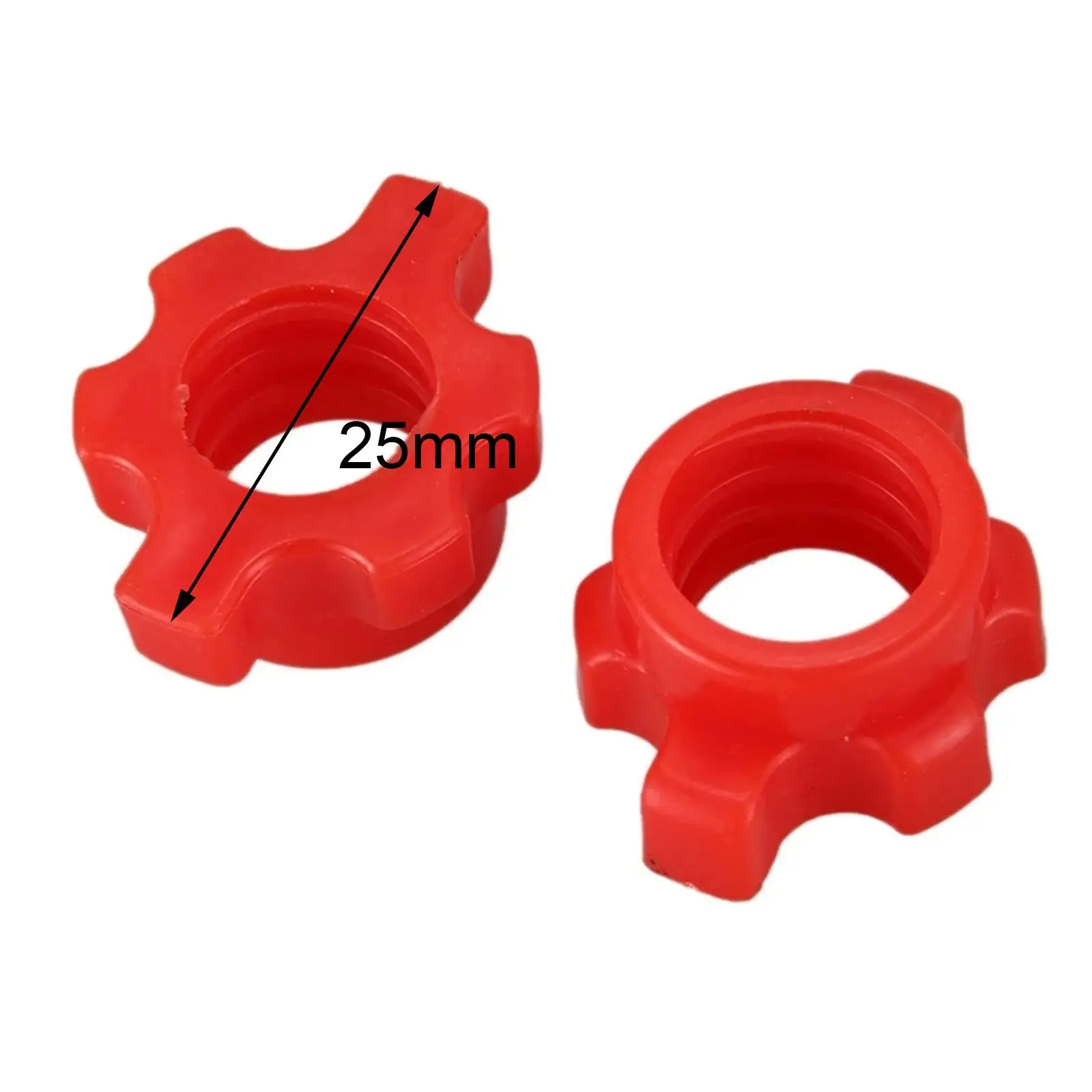 20x Dumbbell Collars Fixing Nut for Workout Equipment Powerlifting Dumbbell