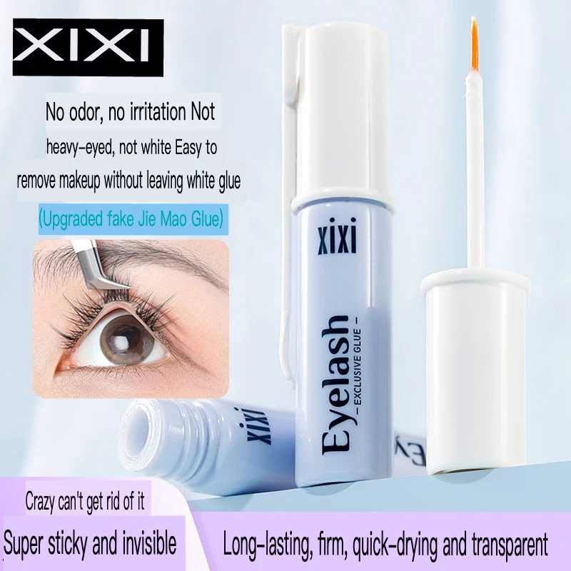 Colle antigel pour faux cils, durable, optimiste, transparent, séchage rapide, sans colle, blanc, yeux chauds, facile à décharger, greffage