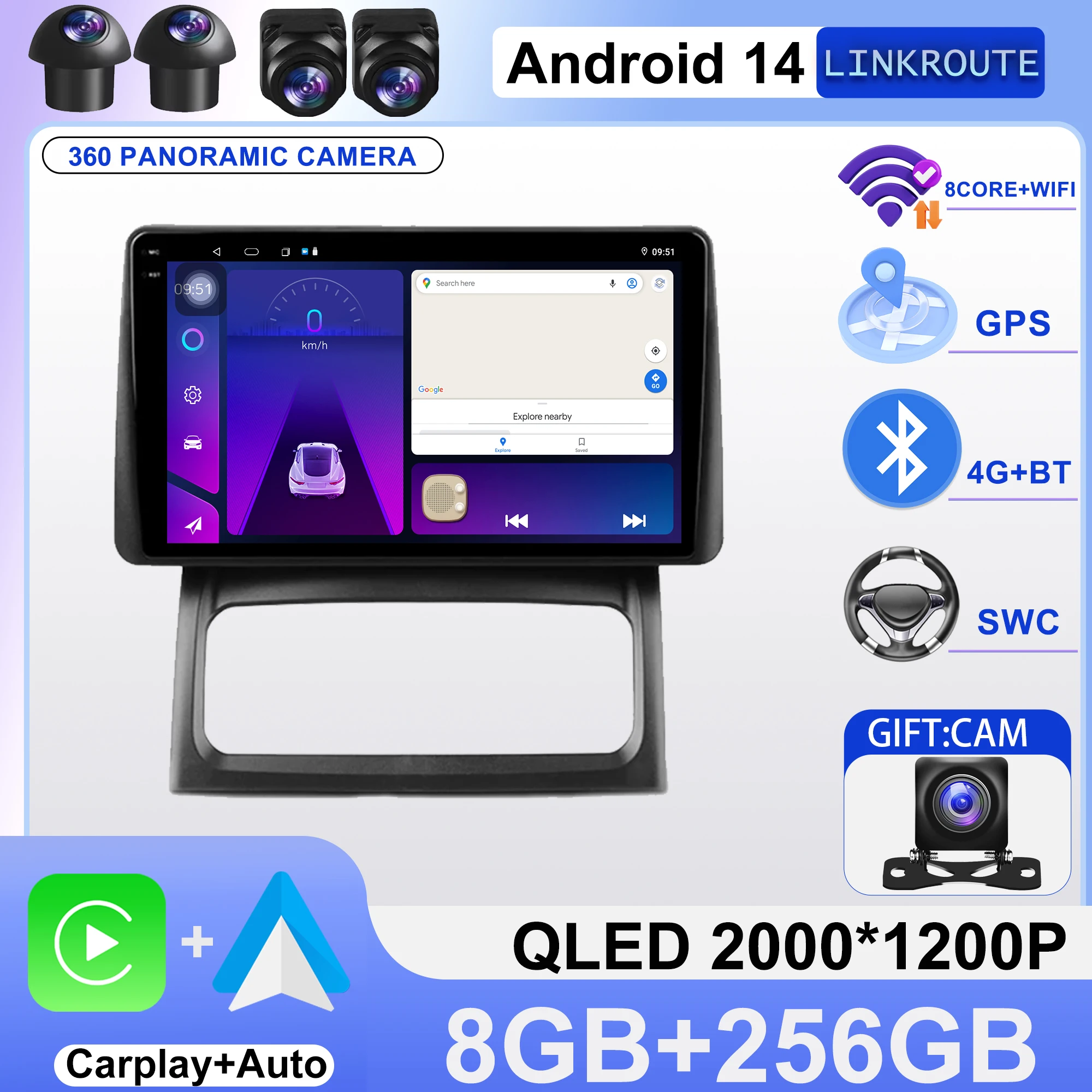 WIFI For Renault Clio 2 BB CB MK2 2000 -2012 Android 16 Car Auto Radio Multimedia Video Player Stereo GPS Navigation No 2din DVD