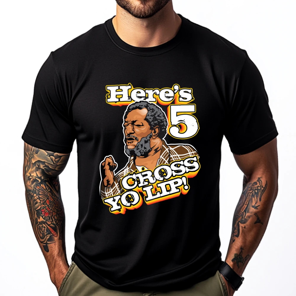 

Here Is 5 Cross Yo Lip Son In Sanford City And Meme Oversized T Shirt Graphic Tshirt Homme Letter Casual