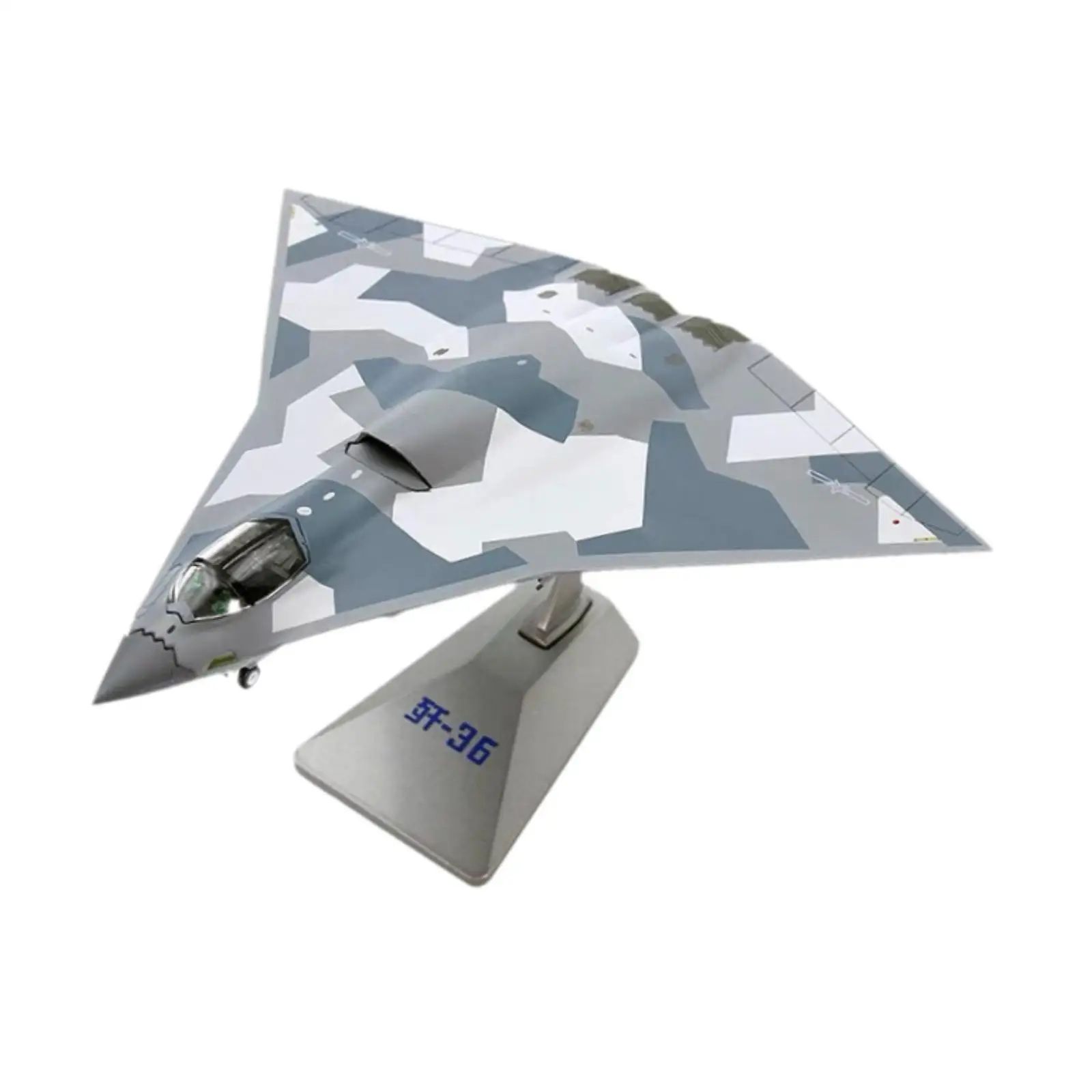 1/144 J36 Vechter Model Souvenir Diecast Vliegtuig Model Legering Vliegtuigen Model Ornament voor Plank Cafés Slaapkamer Home Collectie