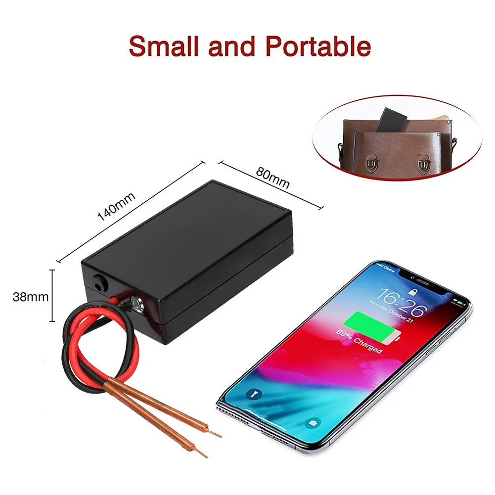 Fai da te Storage Mini Touch Welder 5V 6 velocità regolabile 18650 batteria agli ioni di litio kit di strumenti per saldatura a punti Home Energy