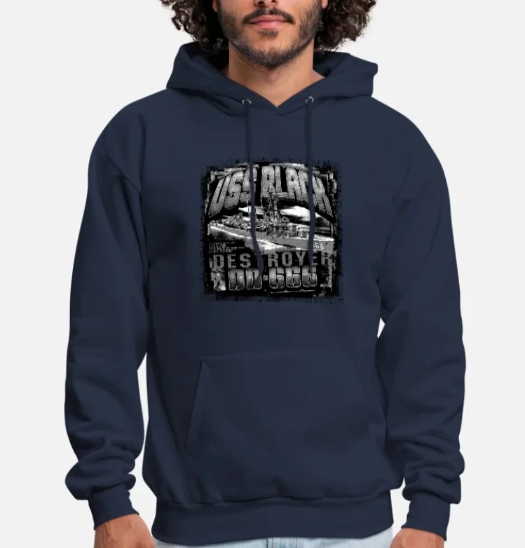 

USS Fletcher-class Black Destroyer Unisex Hoodie