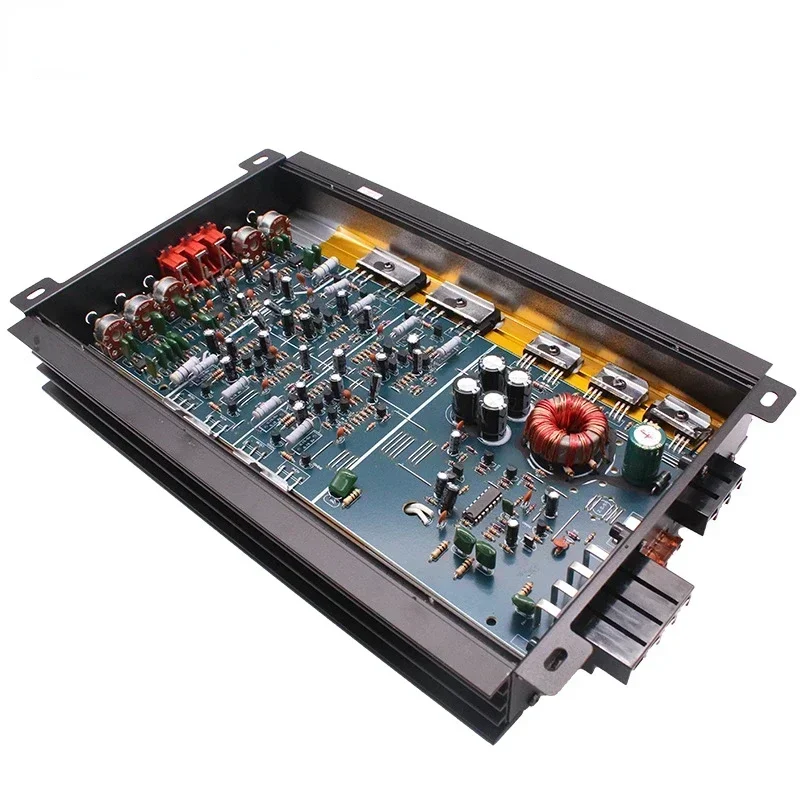 Durable Four Channel Car Power Amplifier C-266 Audio Modification 4 * 50W Four Way Car Power Amplifier