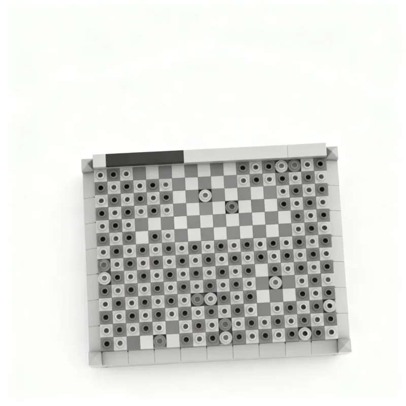 799 Uds. MOC Minesweeper modelo clásico arquitectura de bloques de construcción regalos de navidad montar DIY Idea creativa juguetes educación