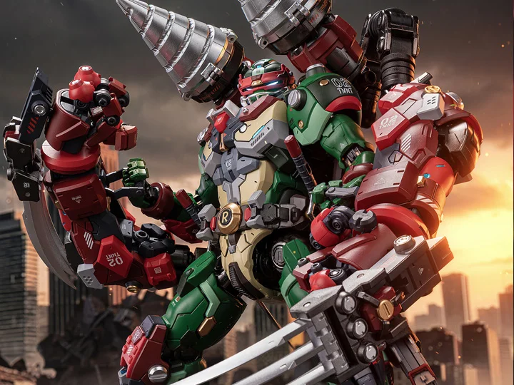 

In Stock 100% Original Hot Boy Teenage Mutant Ninja Turtles HB0013 Raphael Figure with Bonus Anime Action Collectible Figure Toy