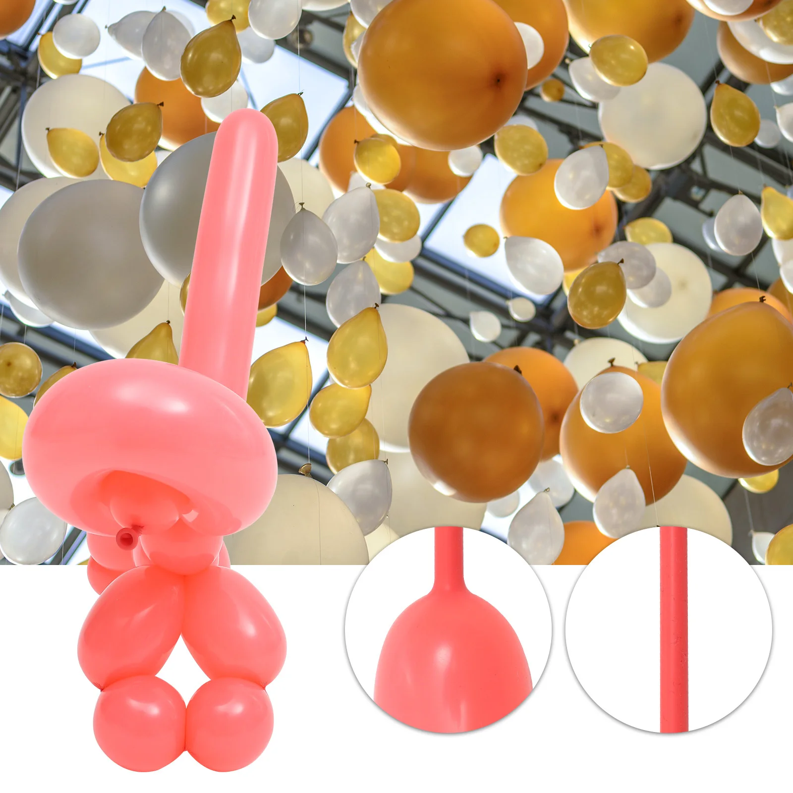 

100pcs Latex Twisting Diy Animal Modeling Decorative Long Balloons For Festival Wedding Party Strip Modelling Balloons