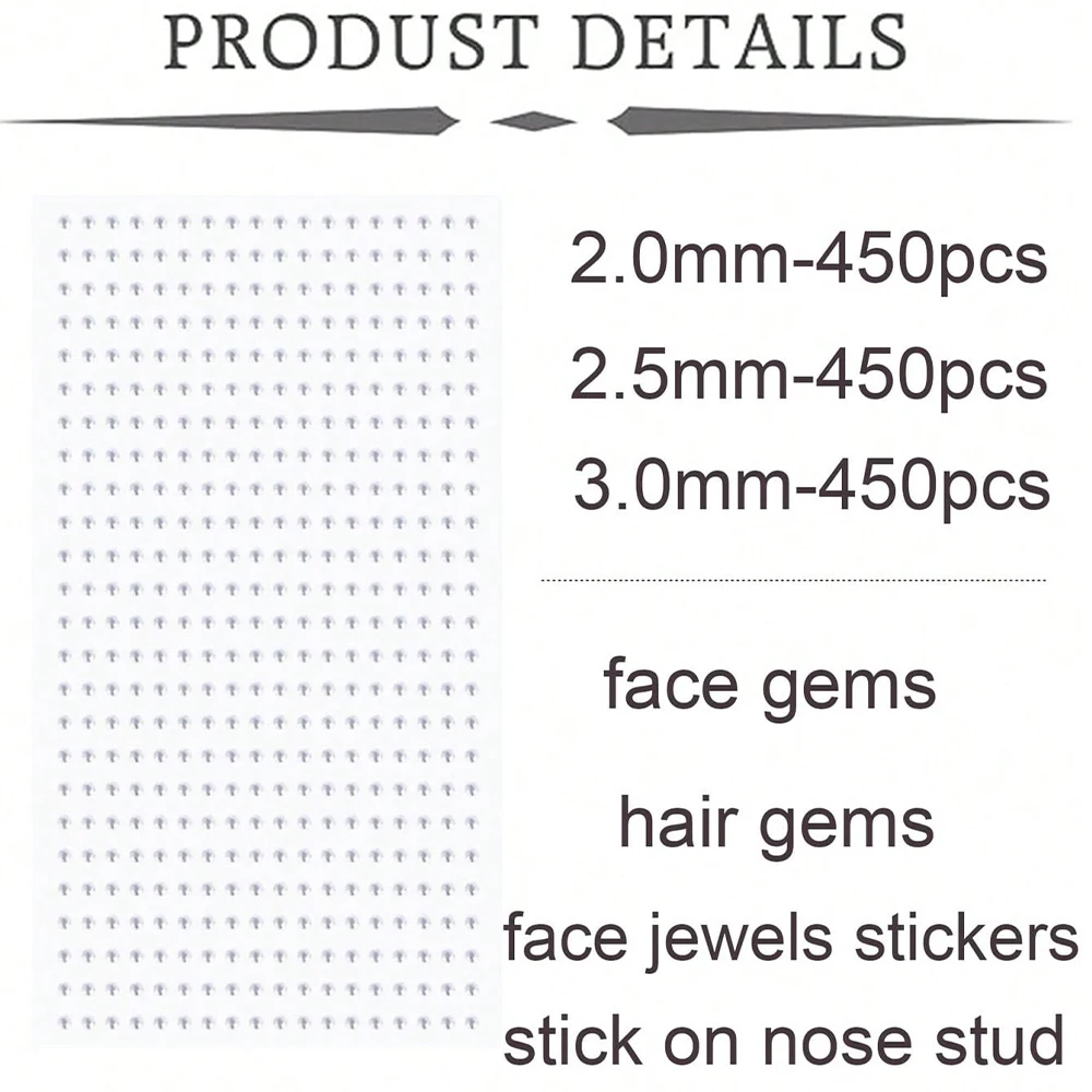 Fake Piercings Fake Nose Ring Non Piercing Fake Lip Ring Fake Nose Stud Stick On Face Gems Fake Eyebrow Piercing