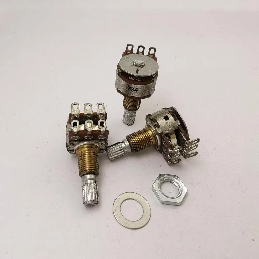 

Оригинальный новый двойной потенциометр типа 148, 100% с средней точкой, длина ручки B250K, медная резьба 20 мм, ножка с отверстием 10 мм (ПЕРЕКЛЮЧАТЕЛЬ)