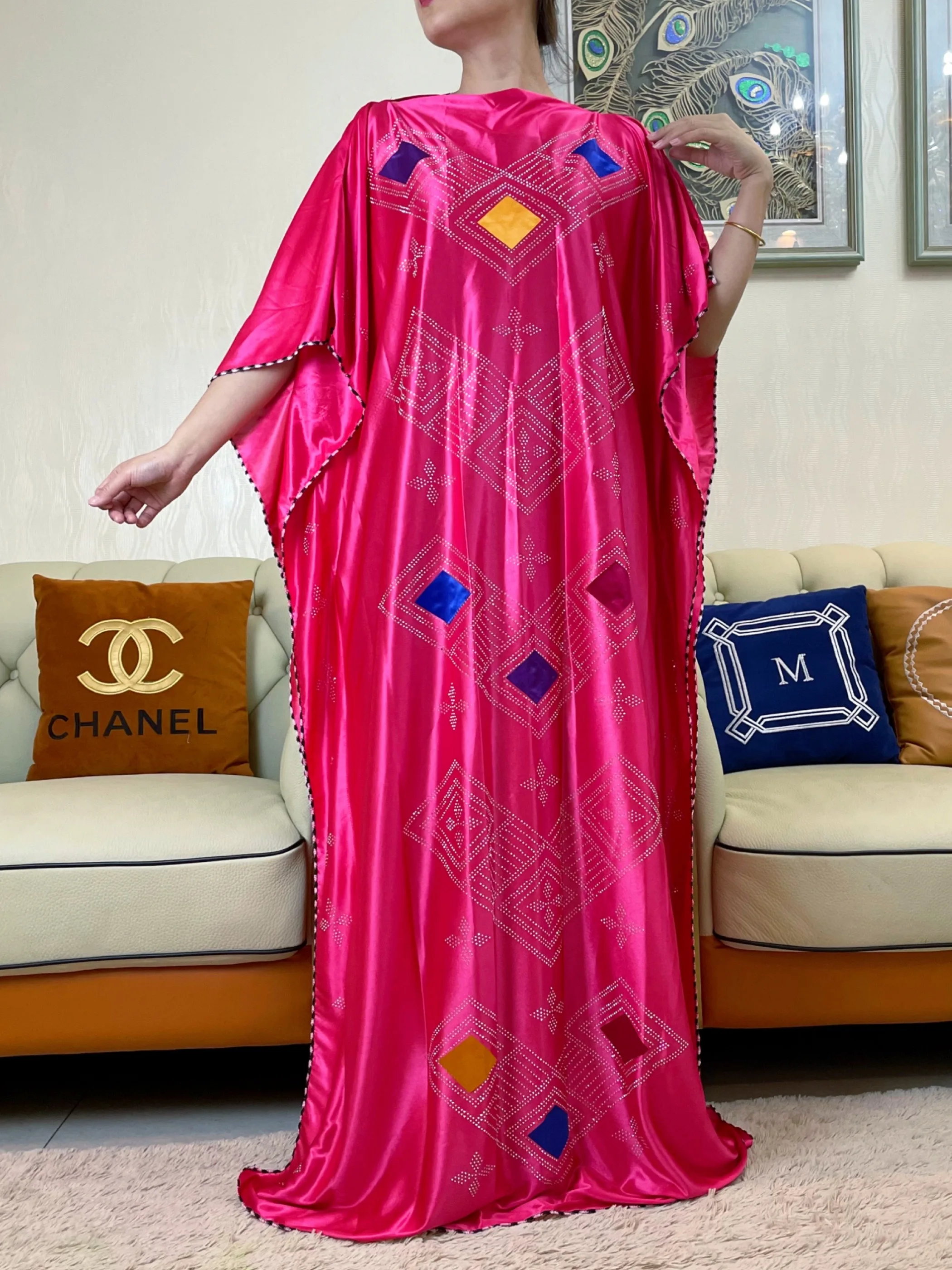 2023Good Quality African Summer Dresses For Women Muslims Abaya Dubai Turkey Muslim Fashion Hijab Cotta American Islam Clothing