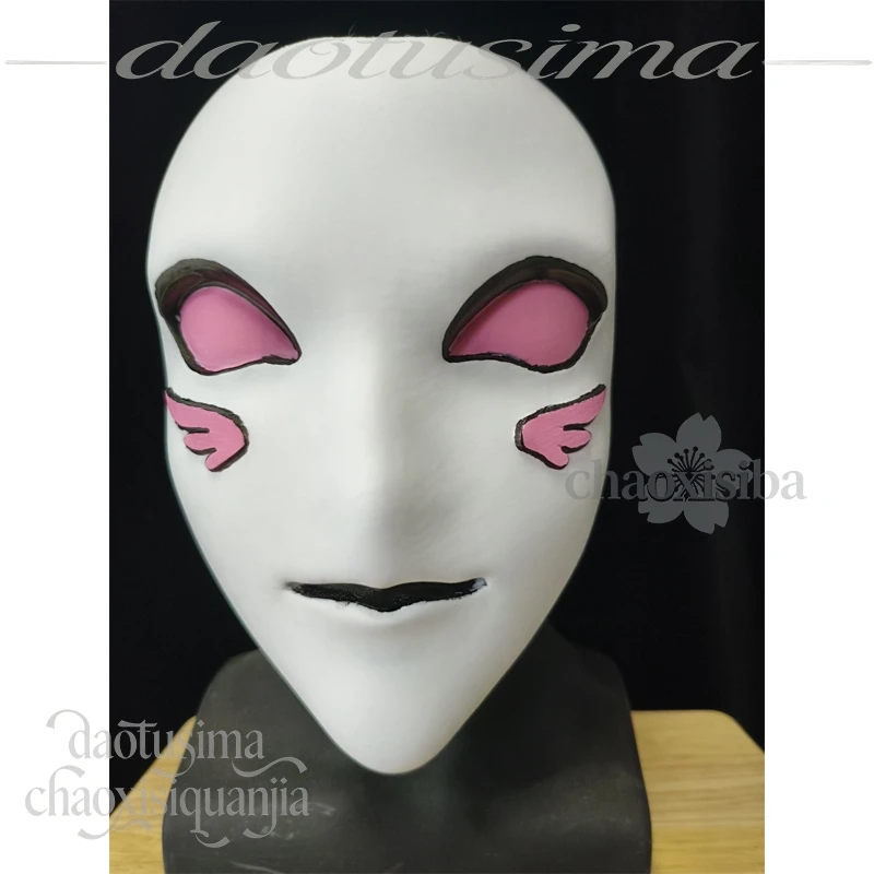 freakak-anime-game-circuscusss-cosplay-columbina-3d-polylactic-acid-mask-props-accessories-horror-pink-clown-halloween-party-cos