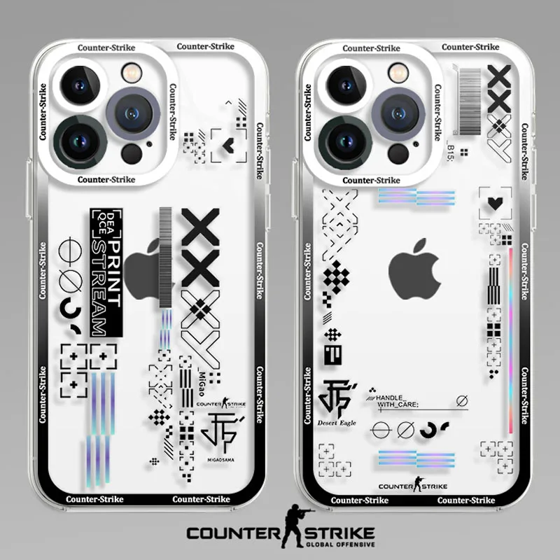 Game CS Clear GO Case For Samsung Galaxy A51 A71 4G A02S A03 A03S A11 A12 A20 A21S A22 A30 A31 A50 A70 Soft Silicone Cover Capa