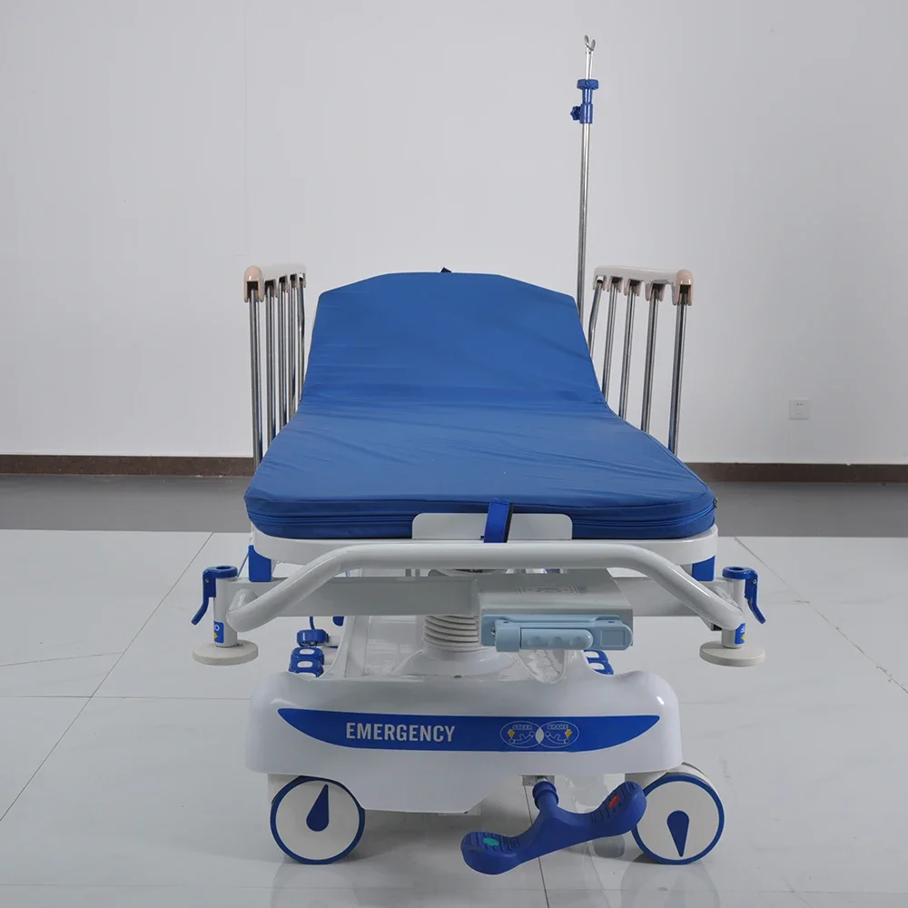 BOSHIKANG sells transfer vehicle ICU transfer patient bed manual transfer stretcher at low price