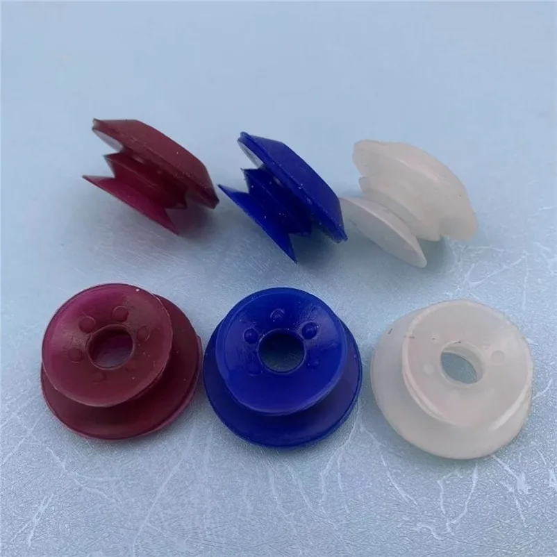 Anti-double negative pressure suction nozzle Printing machine Silicone anti-double suction nozzle Double-layer lantern
