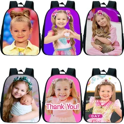 Kids Pink Backpacks Diana Show Print Kindergarten Bags Waterproof Children Backpack for Preschool Girl School Bag Gifts Mochila