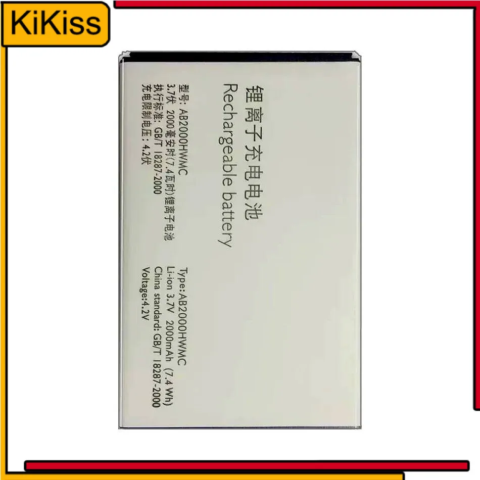 

Замена премиум-класса для Philips W3568 T3566 2000 мАч AB2000HWML AB2000HWMC Батарея мобильного телефона длительный срок службы