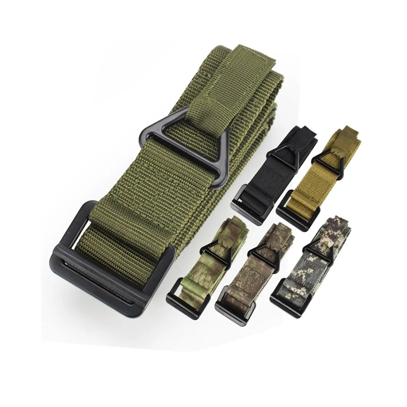 Tactical Military Combat Belt For Men CQB Adjustable Waist Tape Gear Nylon Outdoor Shooting Airsoft Accessories