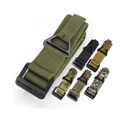 Cintura da combattimento militare tattica per uomo CQB nastro in vita regolabile Gear Nylon Outdoor Shooting Airsoft accessori