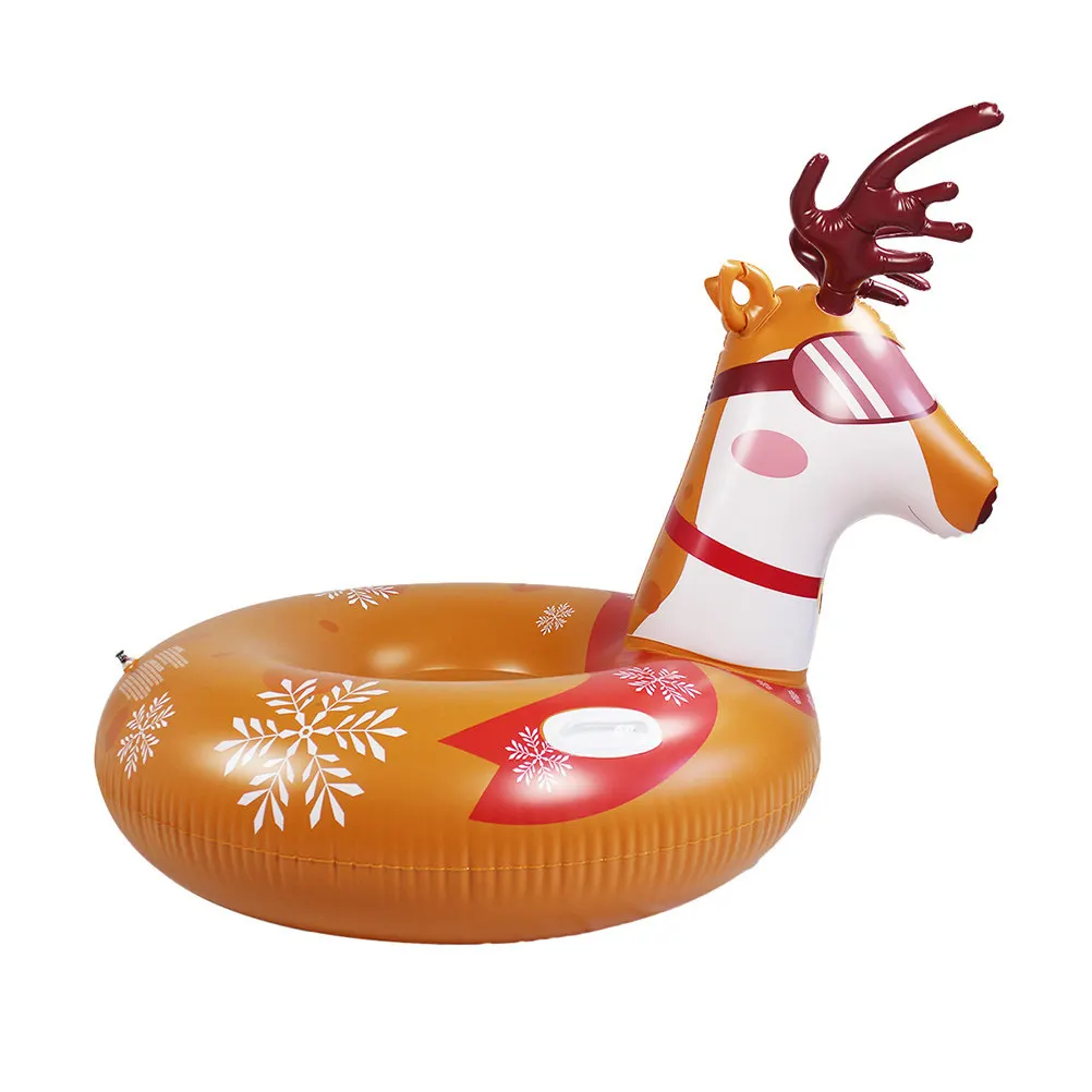 1-pc-deer-snow-tube-inflatable-pvc-snow-sled-durable-for-outdoor-winter-sports-kids-gift-sealing-structure-easy-clean