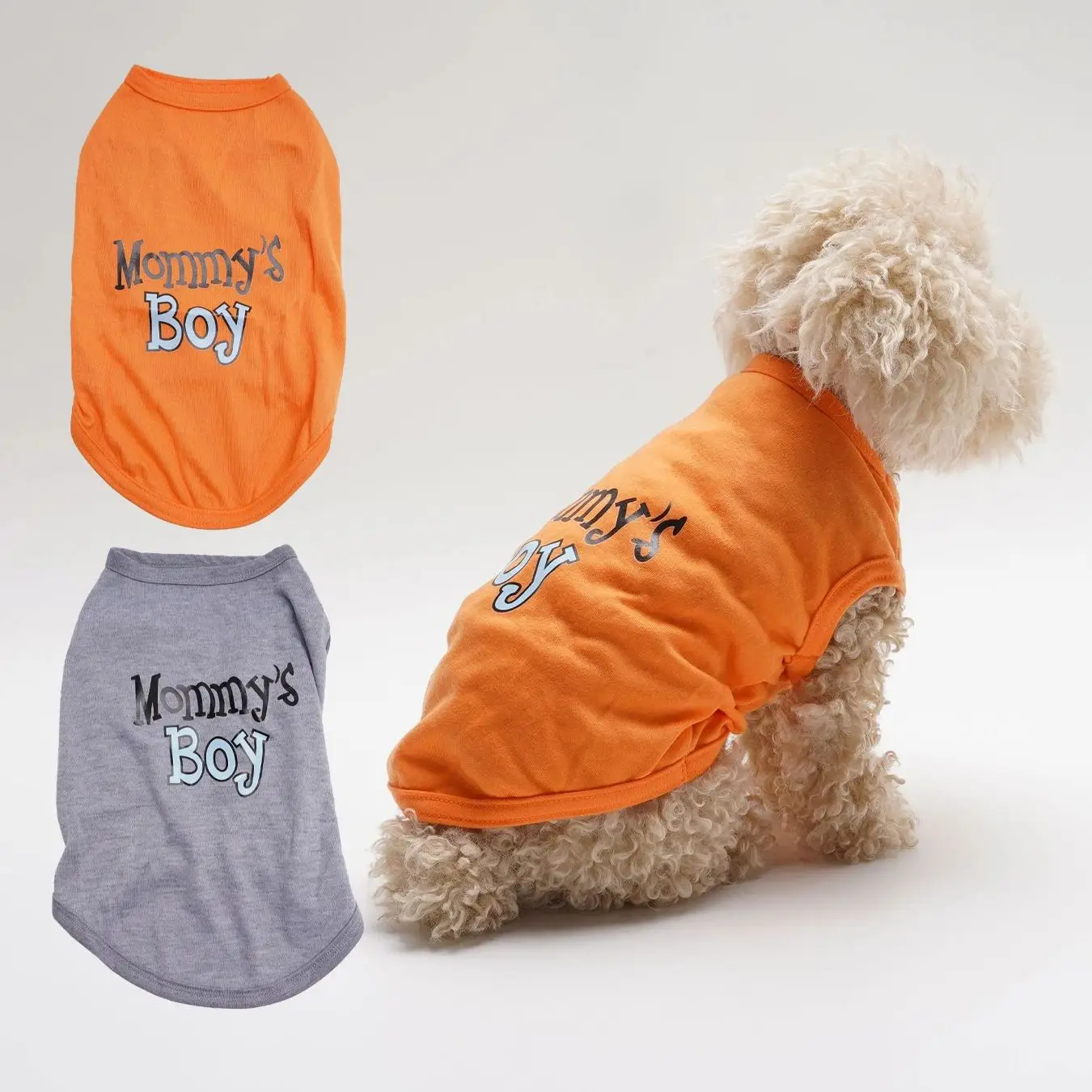 2 Pack Cute Breathable Comfortable Pet Clothes for Spring Summer Wearable