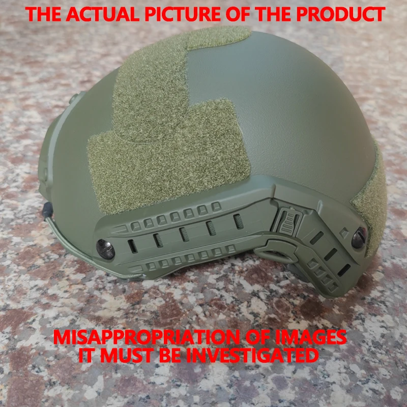 FAST Tactical Protective Helmet, Airsoft MH Helmet, ABS, New Thickened Outdoor, PJ Air Gun Shooting, CS Protective Equipment