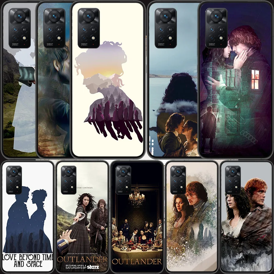 OUTLANDER TV Series Phone Case For Redmi Note 14 13 Pro 5G Plus 12 12C 10 10A 10C 9 9A 9C 9T 8 8A K60 K70 Pro Xiaomi Cover Shell