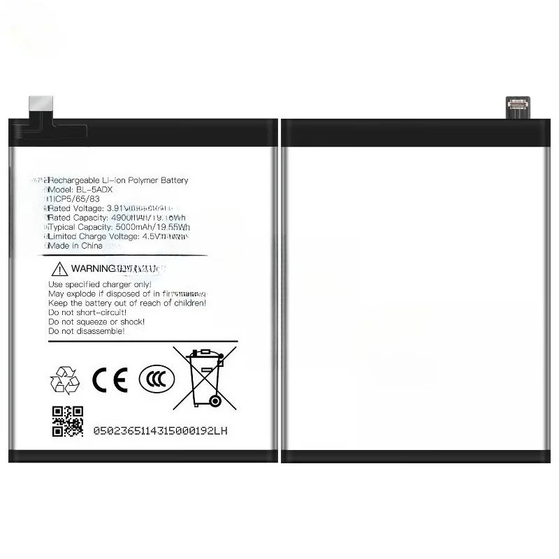 For Transsion infinix Zero 40 5G/X6861 Battery BL-5ADX Mobile Phone Battery New Large Capacity Delivery Tool 3.91V 5000mah
