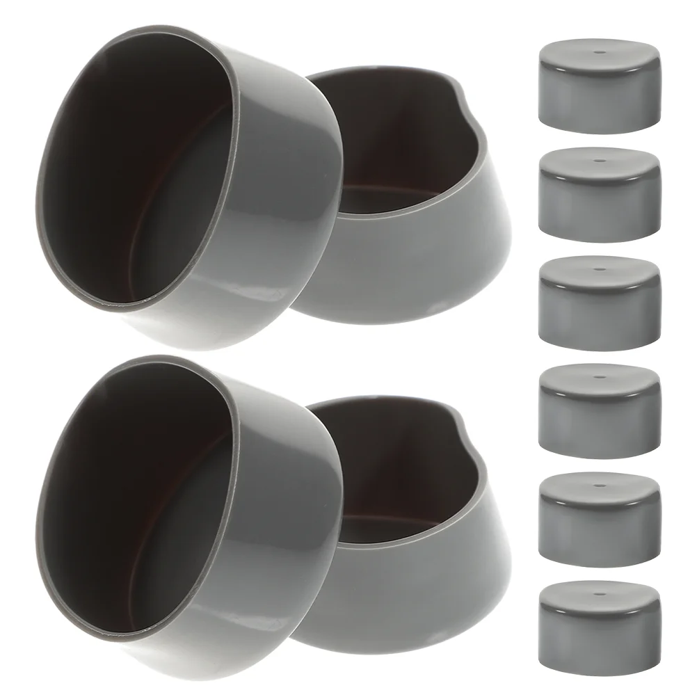 

10 Pcs Bearing Protector Wheel Bearings Protectors Pole Covers for Metal Poles Pipe Cap Caps Grease Plugs Rubber Axle Dust