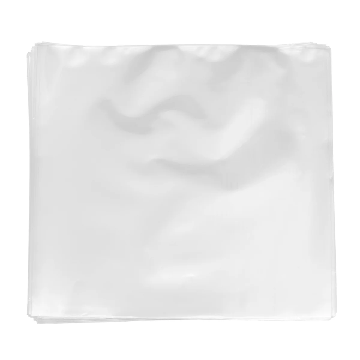

50Pcs Record Sleeves 12 Inch Flat Storage Bags Thickened Protection Against Scratches and Wear Clear PVC